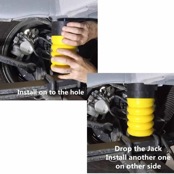 SSR-313-54 Suspension Air Helper Spring Kit Replacement for Ram ProMaster 1500/2 - Picture 6 of 10